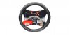 CUBREVOLANTE VINYL ARO GRUESO NEGRO/GRIS