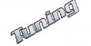 EMBLEMA CROMO TUNING
